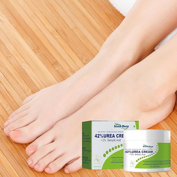 South Moon 42% Urea Cream with 2% Salicylic Acid, moisturizing and exfoliating skincare product.