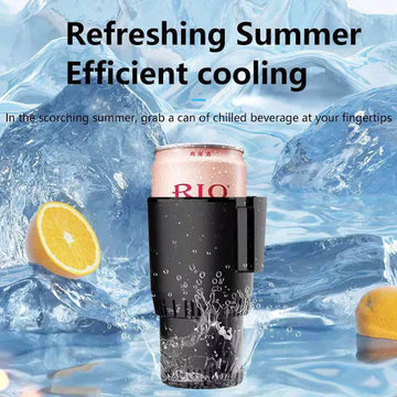 Smart Car Cup Warmer from My Store, compact device with a sleek design for keeping beverages warm in your vehicle.