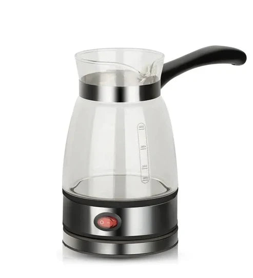 Stainless steel ZK electric water kettle by My Store with a transparent water level gauge and ergonomic handle.