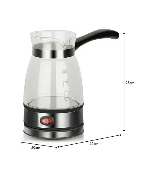 Electric water kettle by ZK, with a sleek design, stainless steel body, and a clear water level indicator.